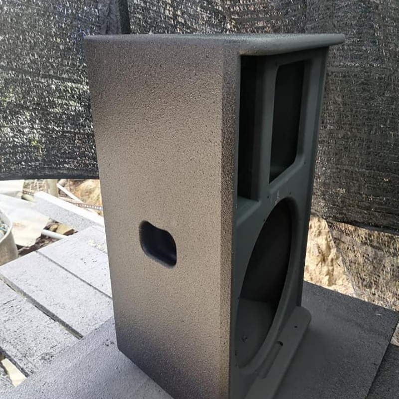 Professional Audio Cabinet Paint Application