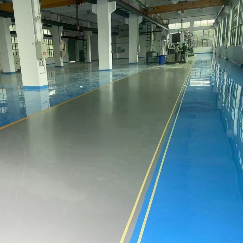 Solvent-free Finish Smooth Industrial Floor Surface