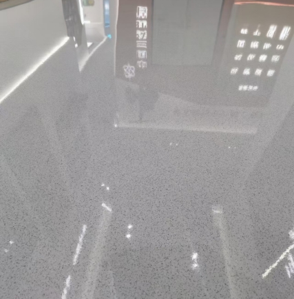 luxury showroom epoxy quartz floor finish,shopping mall decorative epoxy flooring system,decorative colored quartz epoxy seamless floor