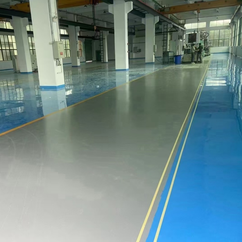 High Solid Floor Flat Coating Smooth Surface Finish
