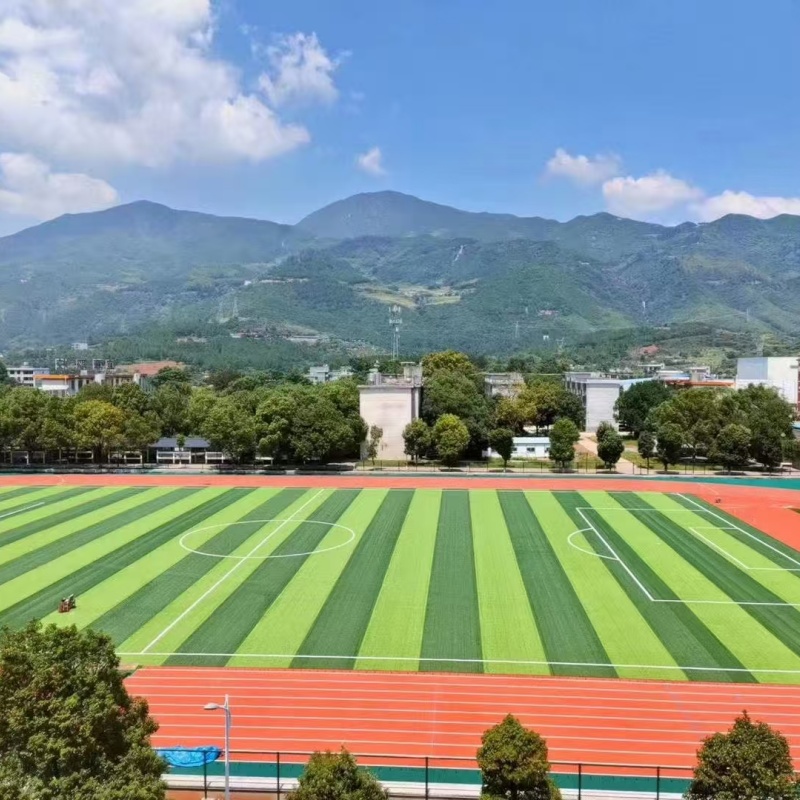 Rubber Granule Playground Flooring System Application