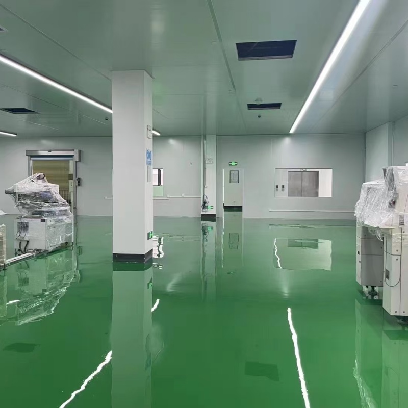Chemical Resistant Self Leveling Flooring Application
