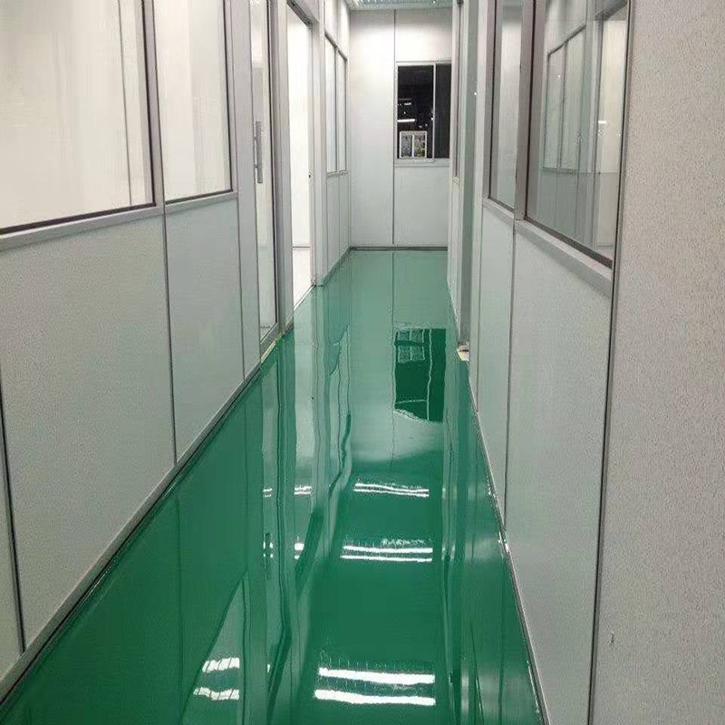 Acid Resistant Vinyl Floor Coating Application