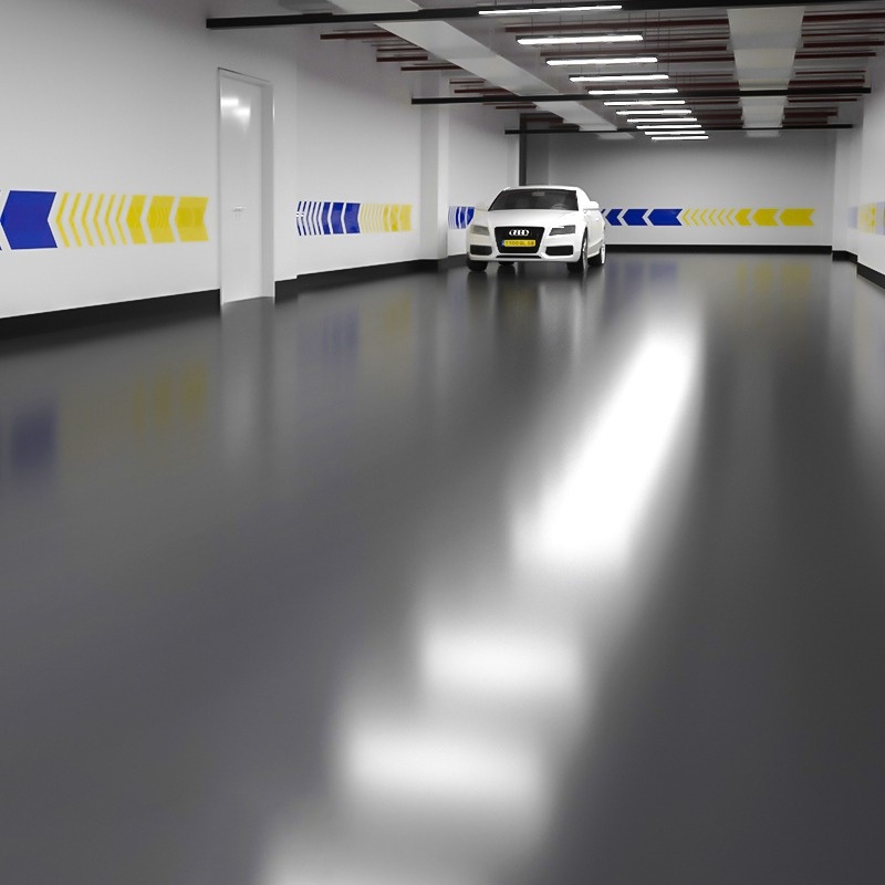Chemical Resistant Flooring System For Factories