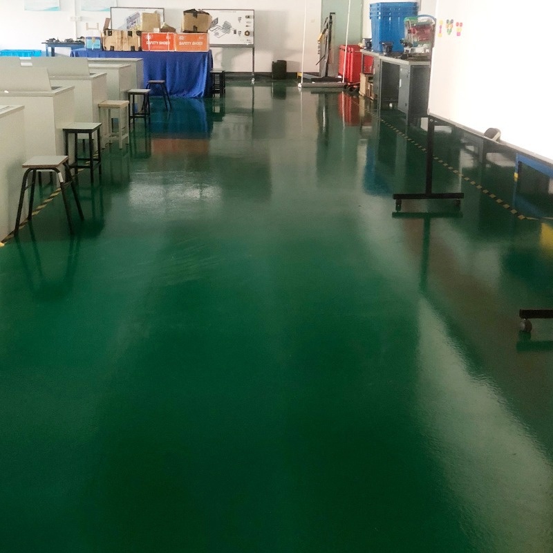 Acid Resistant Floor Coating Industrial Environment