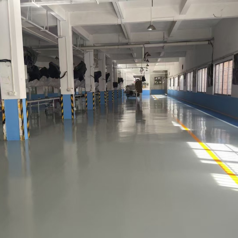 Warehouse Epoxy Flooring Project With High Solid System