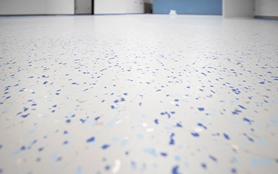 Polyaspartic flooring system for durable and fast-curing floor applications