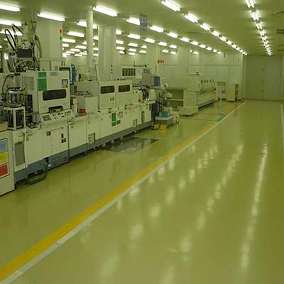 Heavy duty epoxy mortar flooring system designed for industrial floors with high impact resistance