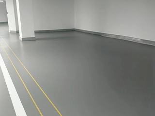 Epoxy vapor barrier system providing moisture control and reliable protection between concrete substrates and resin flooring