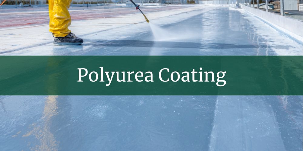 Fast-curing polyurea coating application for rapid return-to-service