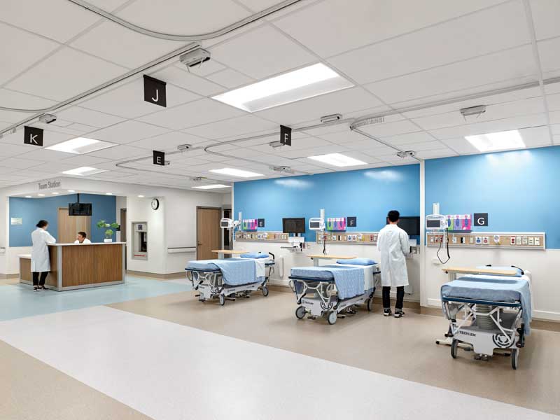 Antibacterial seamless floor coating for medical and healthcare facilities