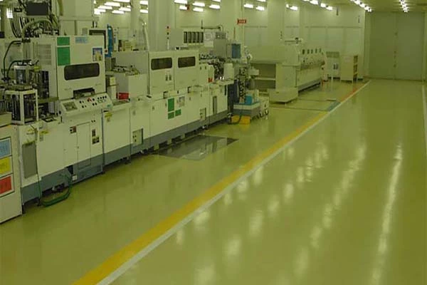 Anti-static ESD flooring systems for electronics factories and cleanrooms