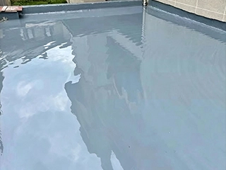 Polyaspartic seamless flooring system with rapid curing, low maintenance, and durable protection for commercial and industrial environments