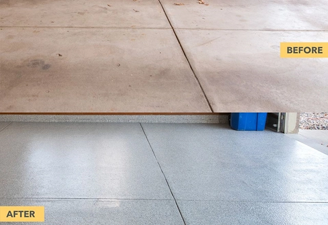 Polyaspartic flooring versus epoxy flooring comparison chart and performance differences